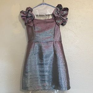 Do+Be metallic dress size small